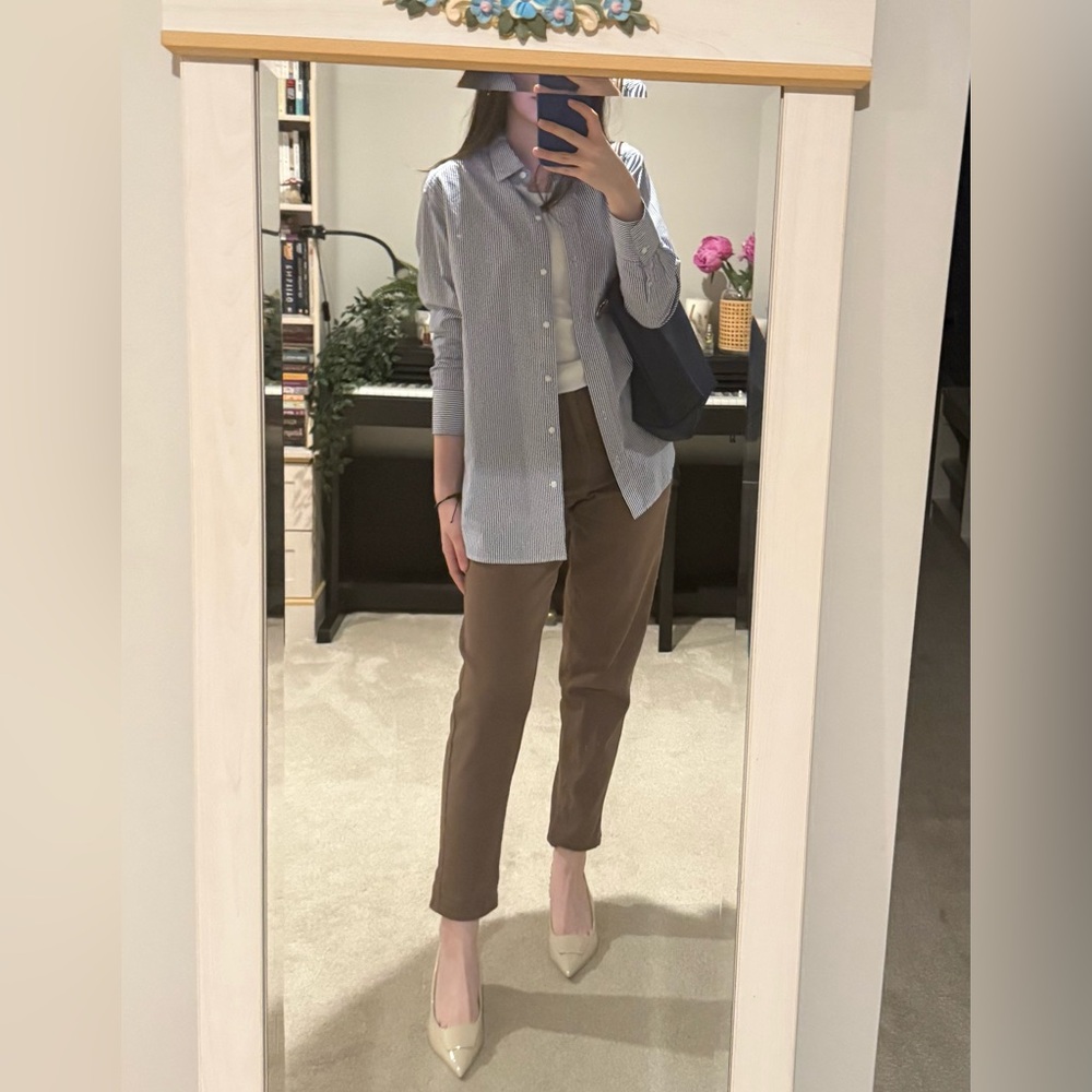 H&M Brown Mom Jeans